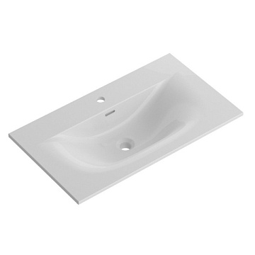 Мебельная раковина BelBagno 90 глянцевая белая