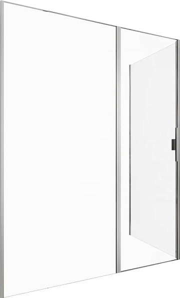 Душевой уголок Allen Brau Priority 160x90, профиль серебро браш, стекло прозрачное