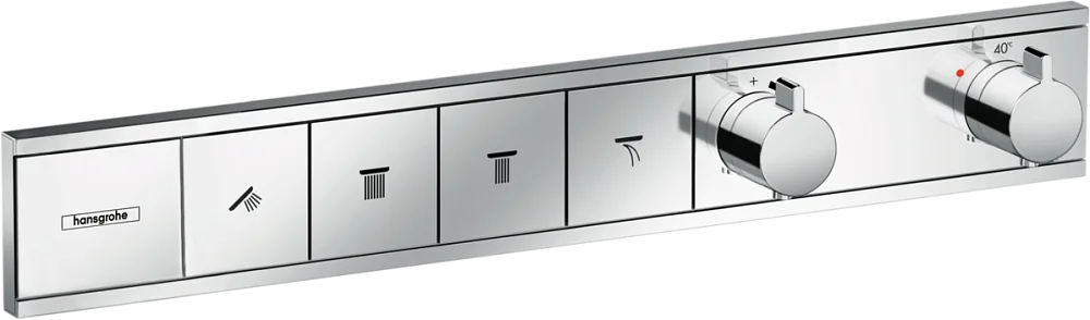 Термостатический смеситель встраиваемый Hansgrohe RainSelect 15382000, для душа, хром Sancos — официальный сайт