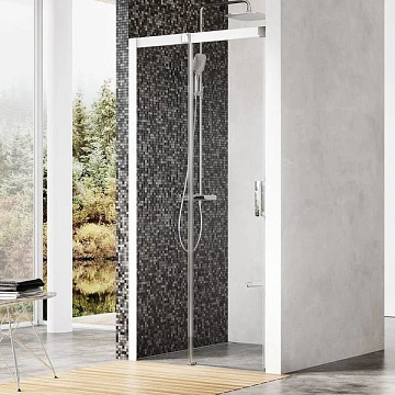 Душевая дверь в нишу Ravak Matrix MSD2-120 L Transparent, профиль белый