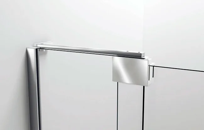 Душевая дверь в нишу Vincea Extra VDP-1E8090CL 80/90 см, стекло прозрачное, хром Sancos — Оригинал