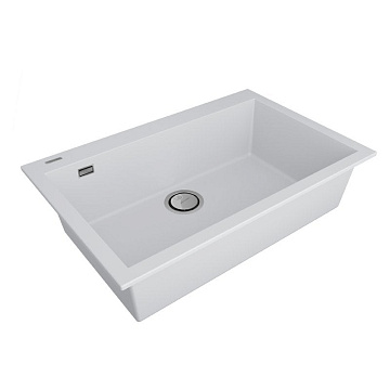 Мойка кухонная Paulmark Decoration 41 PM937650-WH white
