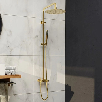 Душевая стойка RGW Shower Panels SP-31G, матовое золото