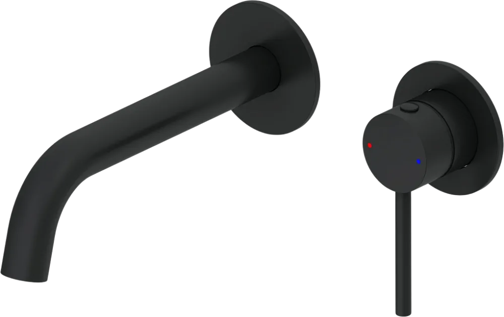 Смеситель для раковины Wonzon & Woghand WW-88869017-MB черный матовый, С ВНУТРЕННЕЙ ЧАСТЬЮ Sancos — официальный сайт