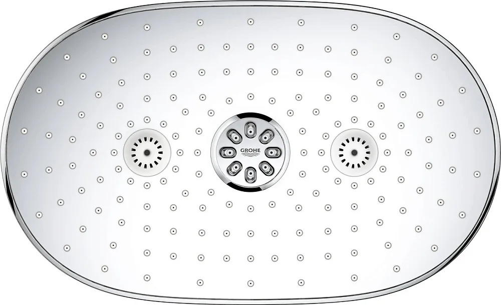 Душевая стойка Grohe Rainshower System SmartControl Duo 360 26250LS0, белая луна Sancos — официальный сайт