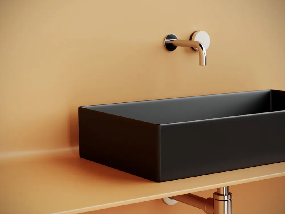 Накладная раковина Ceramicanova Element CN6071MB черная матовая Sancos — официальный сайт