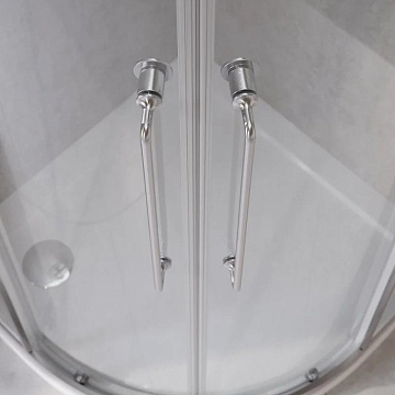 Душевой уголок Cezares Relax RELAX-304-R-2-90-C-CR 90x90, профиль глянцевый хром