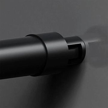 Душевая перегородка AM.PM X-Joy W94UWI-110-F1-BTE 110x195, фурнитура черная, стекло прозрачное