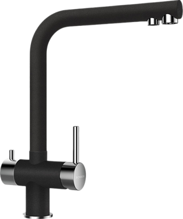 Смеситель для кухни Schock Cristalite Wellus New оникс