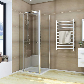 Душевой уголок Veconi Rovigo RV-026 120х80 см, профиль глянцевый хром, стекло прозрачное
