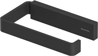 Держатель туалетной бумаги WHITECROSS Cubo CU2460BL черный матовый