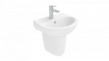 Раковина Creavit Oval TP145-00CB00E-0000 белая глянцевая