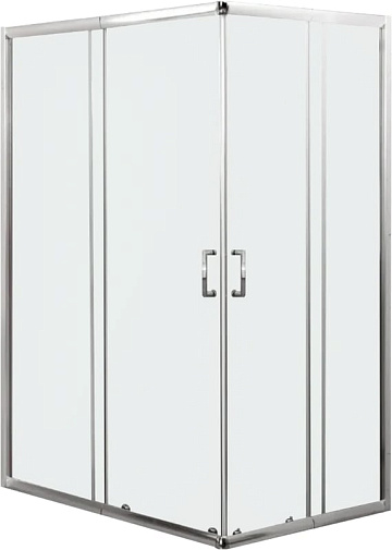 Душевой уголок BelBagno Unique AH-2-100/115-75/90-M-Cr стекло матовое