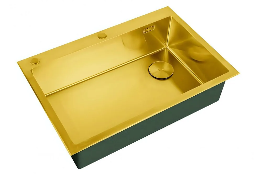 Кухонная мойка ZorG LUX 7551-L BRONZE Sancos — официальный сайт