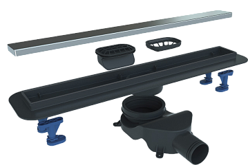 Душевой трап (лоток) BelBagno Luce BB-LD-LUCE-70-CR 65 см, хром