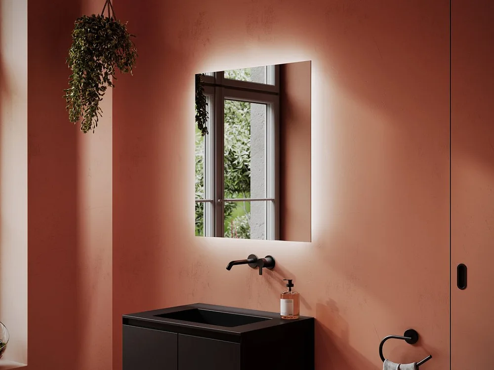 Зеркало Sancos Square SQ700 70 см Sancos — официальный сайт