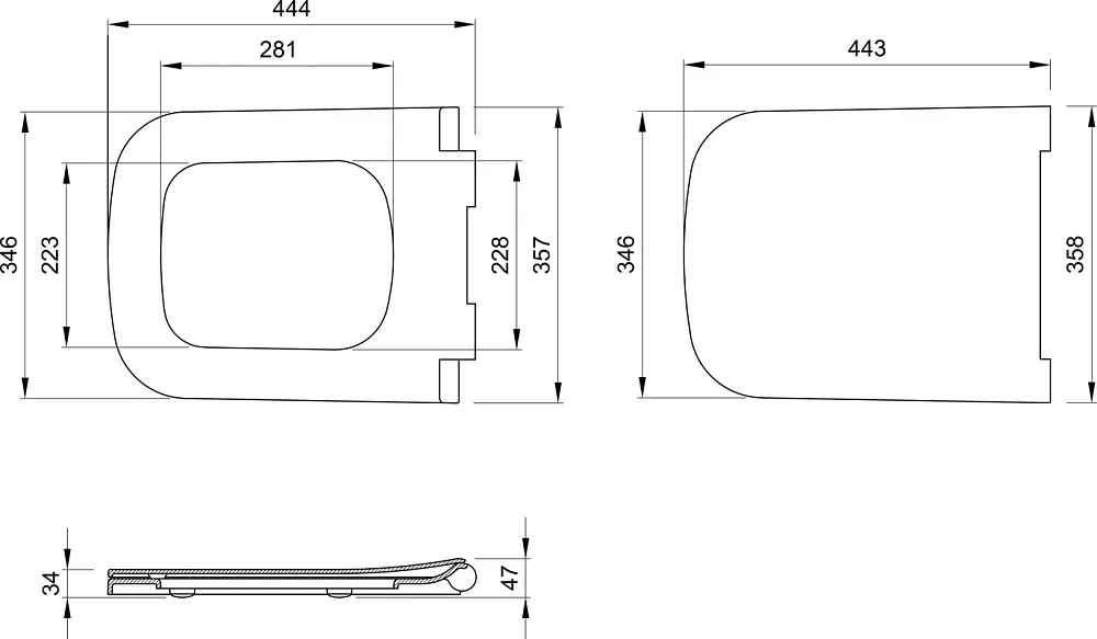 Крышка-сиденье Allen Brau Infinity 4.21013.20 с микролифтом Sancos — официальный сайт