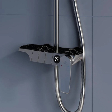Душевая стойка RGW Shower Panels SP-33, хром