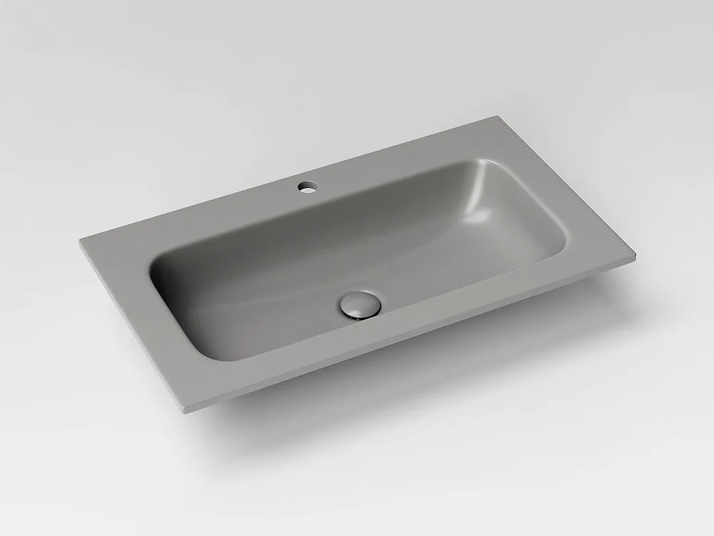 Мебельная раковина Ceramicanova Grace CN7012MH антрацит матовый Sancos — официальный сайт