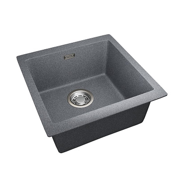Мойка кухонная Emar Quartz EMQ-1455.P, антрацит