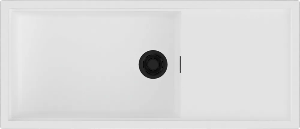 Мойка кухонная Omoikiri Sintesi 116-WH белая Sancos — официальный сайт