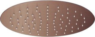 Верхний душ Plumberia Selection Shower SAT3174RS брашированная медь