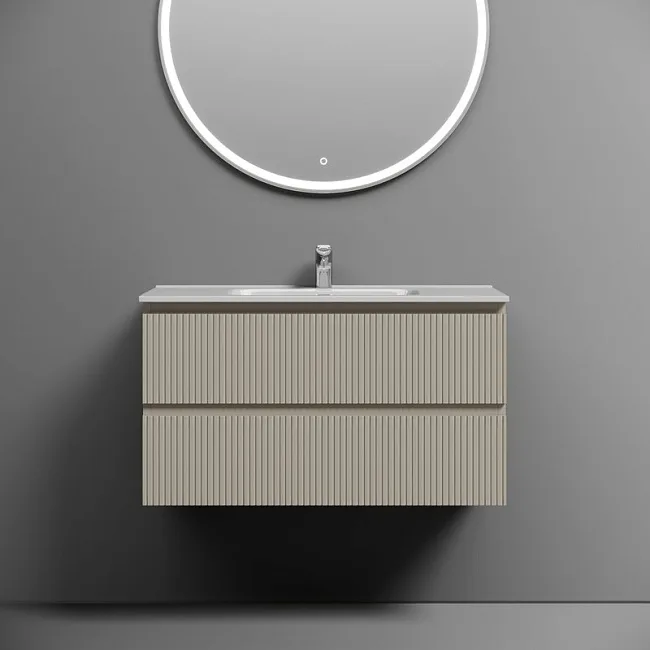 Тумба под раковину Sancos подвесная Snob T 90 Beige Soft SNT90CE Sancos — Оригинал