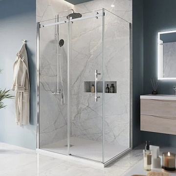 Душевой уголок BelBagno Marino -AH-1-120/90-C-Cr профиль хром