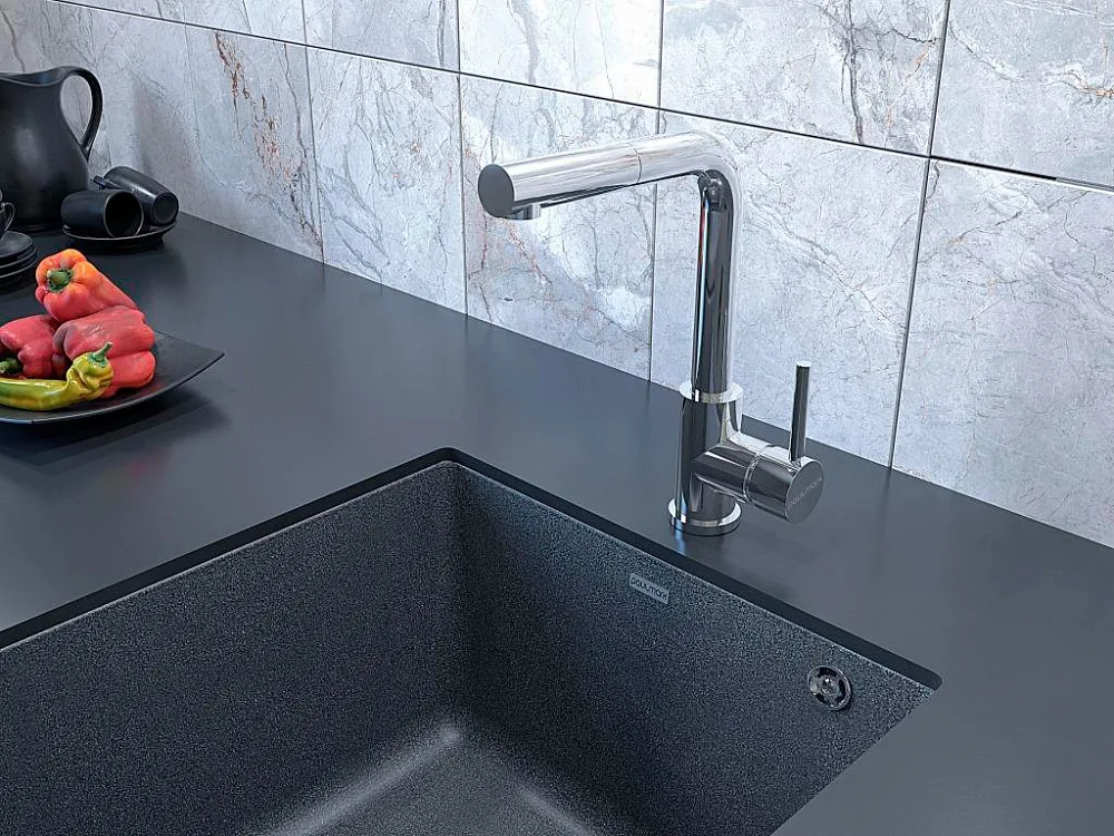 Смеситель для кухни Paulmark Kassel Ka214311-CR хром Sancos — официальный сайт