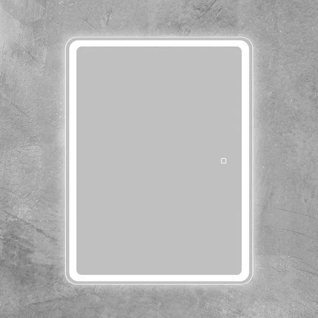 Зеркало-шкаф BelBagno Marino SPC-MAR-600/800-1A-LED-TCH с подсветкой Sancos — Оригинал