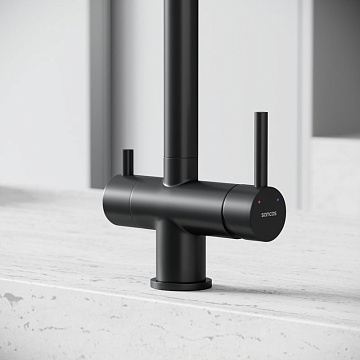 Смеситель для кухни Sancos Foster SC4014MB под фильтр, черный матовый