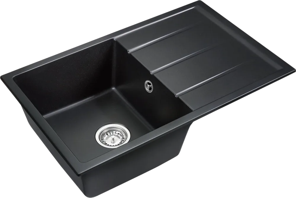 Мойка кухонная Emar Quartz EMQ-1800.Q, морион Sancos — официальный сайт