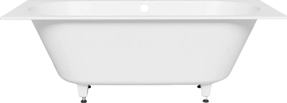 Ванна из искусственного камня Salini Ornella Axis S-Sense 170x75 см, встраиваемая, матовая белая, на Sancos — официальный сайт