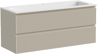 Тумба под раковину Sancos Snob R 120 подвесная Beige soft (капучино), SNR120CE