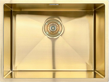 Мойка кухонная Seaman Eco Marino SME-580-GS.A gold satin