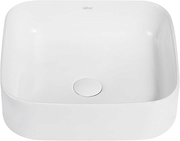 Накладная раковина Abber Rechteck AC2211 белая