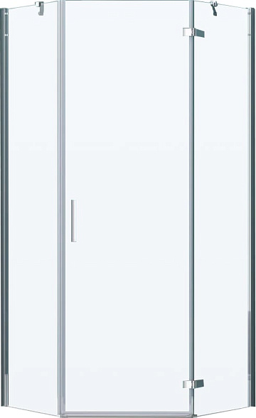 Душевой уголок BelBagno Kraft P-1-100-C-Cr R