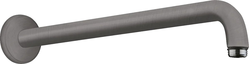 Кронштейн для верхнего душа Hansgrohe 27413340 шлифованный черный хром