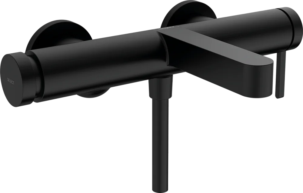 Смеситель для ванны с душем Hansgrohe Finoris 76420670, матовый черный Sancos — официальный сайт