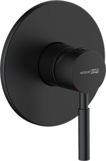 Встраиваемый смеситель Wasserkraft Gollach 3351 С ВНУТРЕННЕЙ ЧАСТЬЮ. черный soft-to