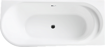 Акриловая ванна BelBagno 150x80 см, правая, BB410-1500-780-R