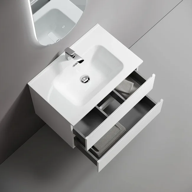 Тумба под раковину Sancos Folk 70 подвесная Bianco (белый), FL70W Sancos — Оригинал