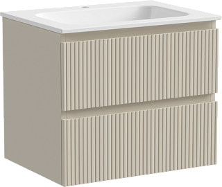 Тумба под раковину Sancos Snob T 60 подвесная Beige soft (капучино), SNT60CE