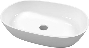 Накладная раковина WHITECROSS Opal 0709.056038.100 56 см, белый глянец