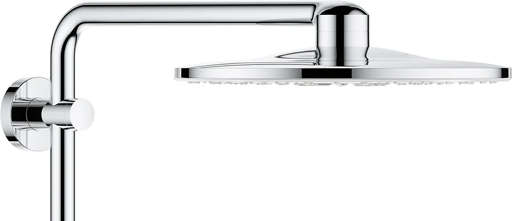 Душевая стойка Grohe Euphoria SmartControl 310 Duo 26507LS0, белая луна, с термостатом Sancos — официальный сайт