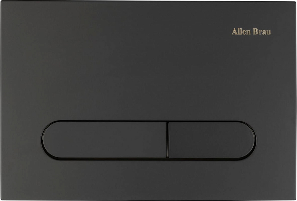 Кнопка смыва Allen Brau Project Color 9.2PR01.31 черная матовая