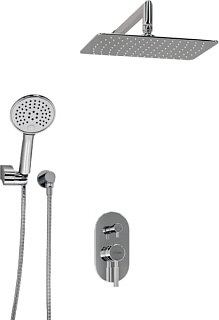 Душевой комплект Wasserkraft Main A16169, С ВНУТРЕННЕЙ ЧАСТЬЮ, хром