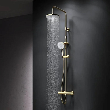 Душевая стойка AM.PM X-Joy F0785A499, золото