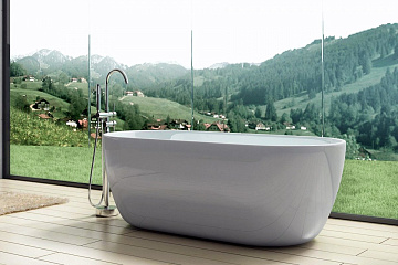 Акриловая ванна Art&Max 150x75 см, AM-518-1500-750