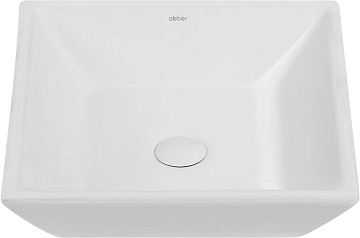 Накладная раковина Abber Rechteck AC2214 белая